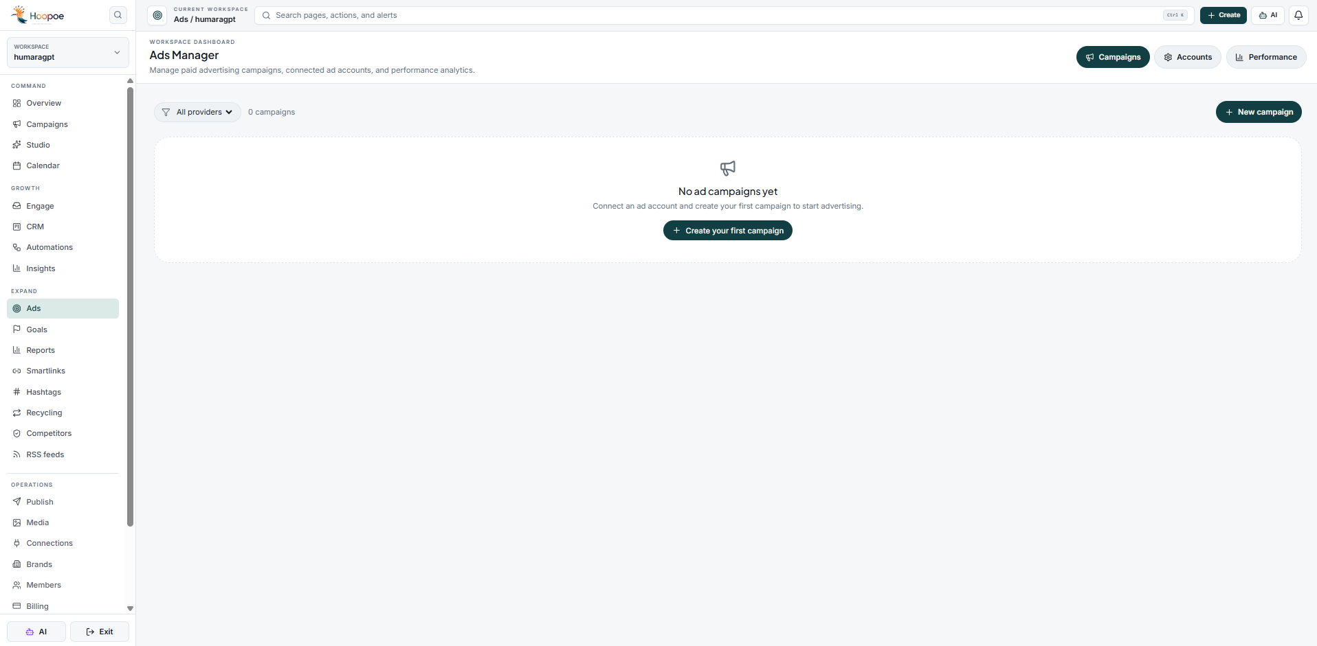 Ad Performance Dashboard